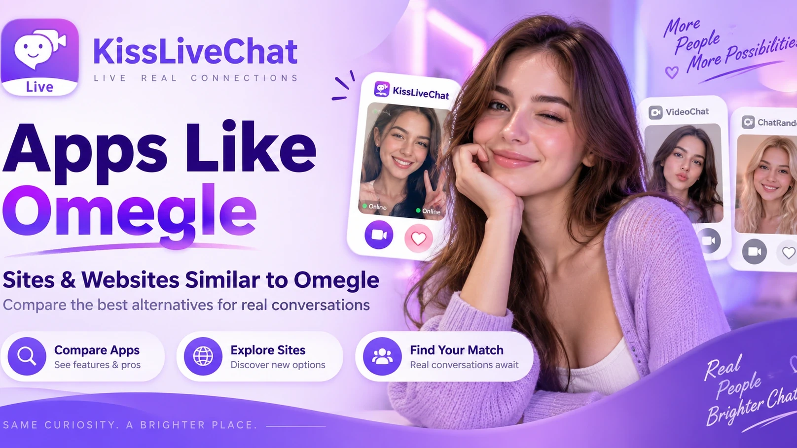 Apps Like Omegle — Sites & Websites Similar to Omegle