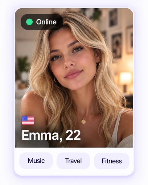 Emma, 22, online; music, travel and fitness